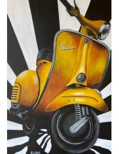 “VESPA 150 SPRINT AMARILLA ”