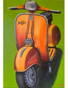 “VESPA SPRINT NARANJA”