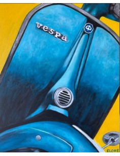 “VESPA PX AZUL”