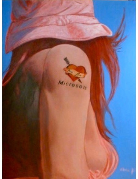 “TATTOO MICROSOFT”