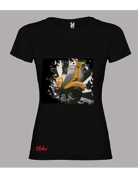 “CAMISETA CHICA “VESPA POP 69”