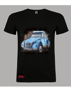 CAMISETA CHICO “CITROEN 2CV AZUL”