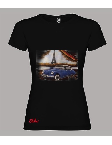 CAMISETA CHICA “CITROEN DS PARÍS