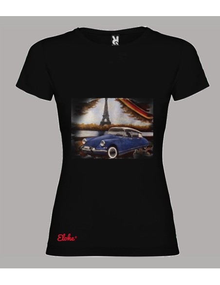 CAMISETA CHICA “CITROEN DS PARÍS