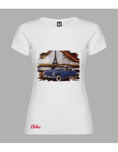 CAMISETA CHICA “CITROEN DS PARÍS